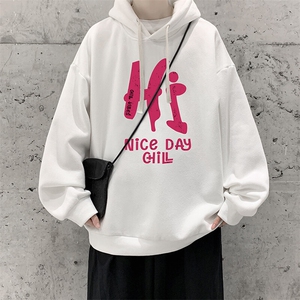 连帽卫衣男大码胖子帽衫大号运动服WY2418-P35图片
