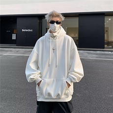 美式连帽卫衣男潮ins港风潮流假两件Y766P48，男装卫衣，星座1116-2