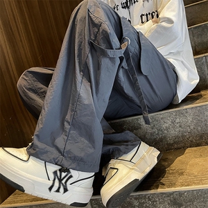 2023夏季薄款速干工装裤男款美式高街hiphop休闲长裤 K7271-P42图片