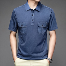 纯棉T恤短袖男2023夏季潮流半袖圆领上衣服NX8906-P55，男装T恤，星座1105-3