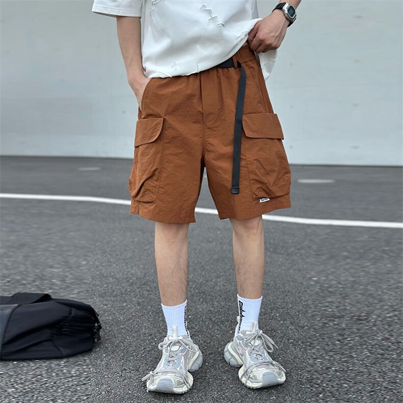 大口袋美式机能工装短裤男宽松运动休闲裤A329-K951-P48,男装休闲裤,电商A329