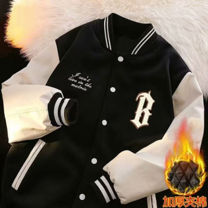 1506/QB1180/P70加厚夹棉棒球服男,女装职业装,星座1506
