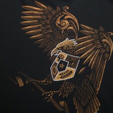 潮牌新款短袖t恤男透气夏季休闲冰丝高档烫钻体恤正品上衣P34，男装T恤，钱塘6003A(原)4033A