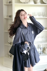 新款大货已出，TR磨毛连衣裙B276-2526-P155-K228加披巾P170-K248，女装连衣裙，2B113