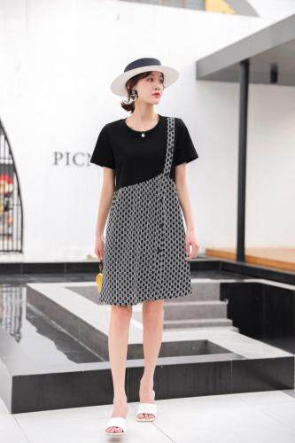 夏装补单连衣裙，女装连衣裙，莫妮菲