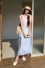 现货！！！2025夏季新款时尚背心连衣裙女，女装连衣裙，2C306