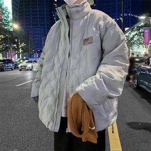 2024新款冬季韩系温柔宽松羽绒棉服男加厚潮牌面包服 W8047-P95图片