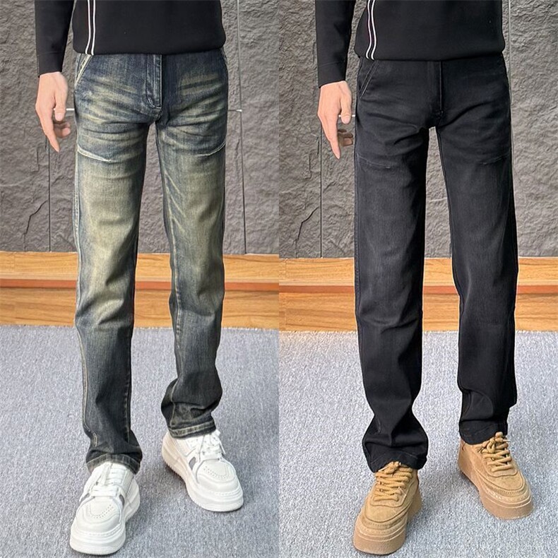 1506A/GG6390/P55裤男潮流工装百搭痞帅直筒长裤子,男装工装外套,星座1506A