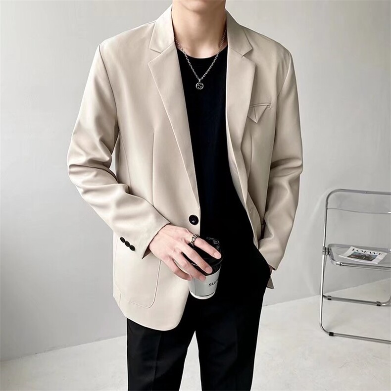 轻熟风西装高级西服外套休闲单西男士职业商务正装帅气Y74-P65,男装西服,星座1116A-2（原606A-1）
