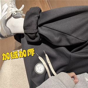 1506-1/KCL-B4621/P45百搭休闲裤男直筒休闲裤潮男束脚裤子百搭图片