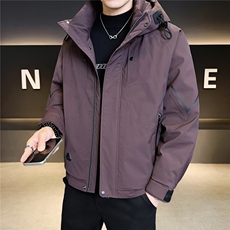 标50男羽绒服连帽休闲外套男休闲羽绒上衣A329-YR2555-P205，男装羽绒服，电商A329