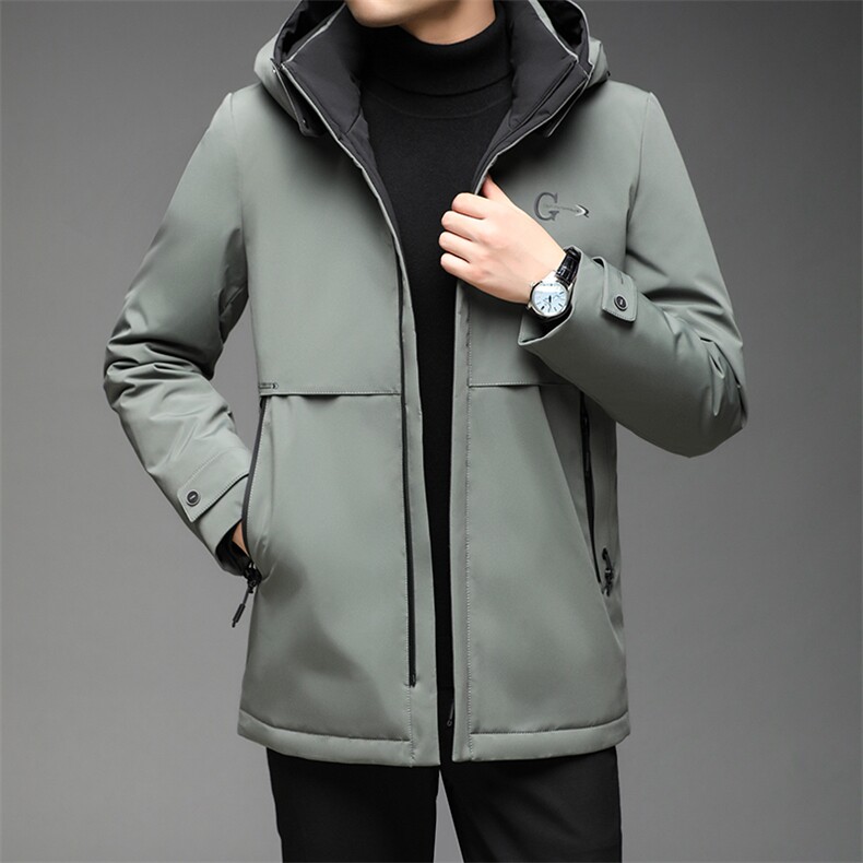 SQY2860冬季男士羽绒服保暖外套修身白鸭绒潮流帅气P342,男装羽绒服,电商B360