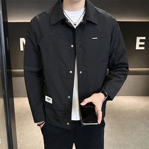 JK419-P80 2026春夏新品时尚舒适青年夹克百搭休闲外套图片