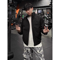 流行气质潮流夹克简约百搭慵懒ins时尚新款文艺日系原宿JKX880，男装夹克，星座516A