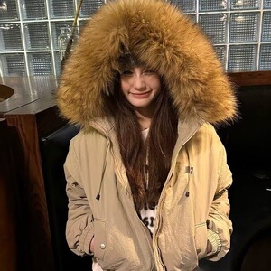 棉衣女2025新款冬季加绒加厚时尚棉袄小个子短款保暖好看棉服外套图片