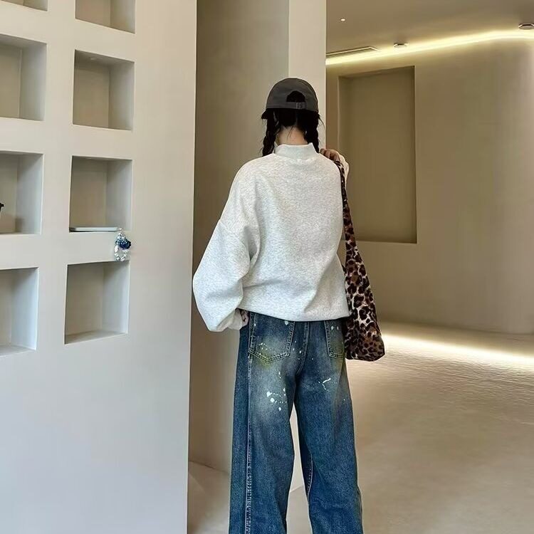 高级设计感米白色毛呢外套女春秋新款韩版小个子宽松显瘦短款上衣,女装短外套,星座506A