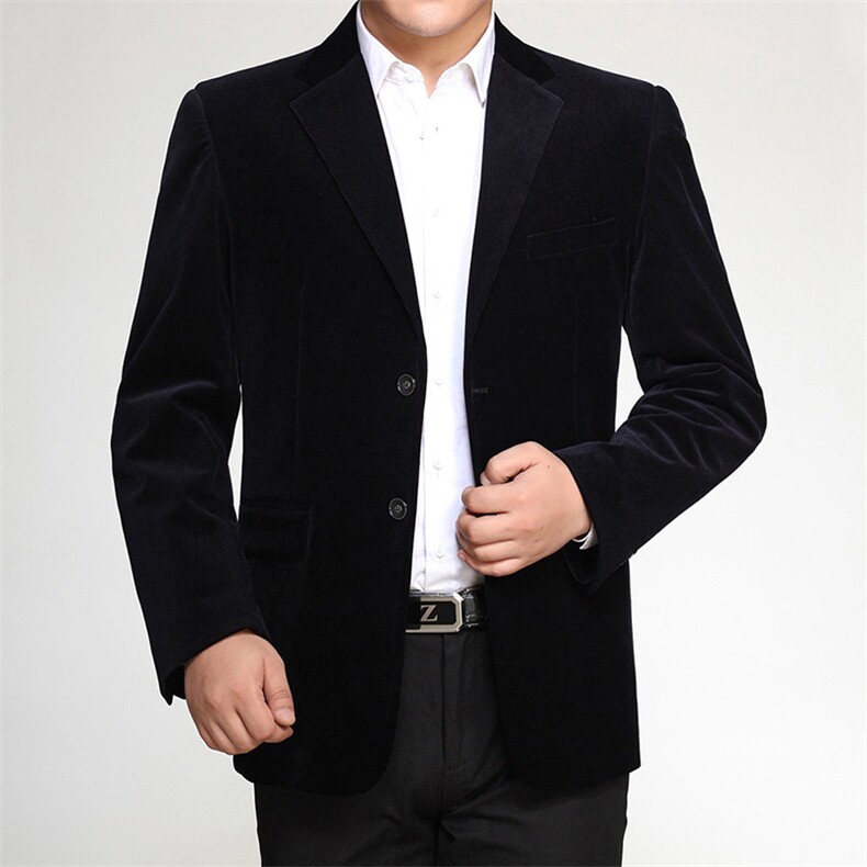 2023秋季新款男士西服纯色中年商务修身休闲便西外套高品质小西装,男装西服,电商B212（原钱塘6029）