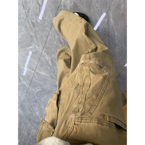 现货！cleanfit高街阔腿工装牛仔裤（纯棉成品水洗）RH12-P78图片