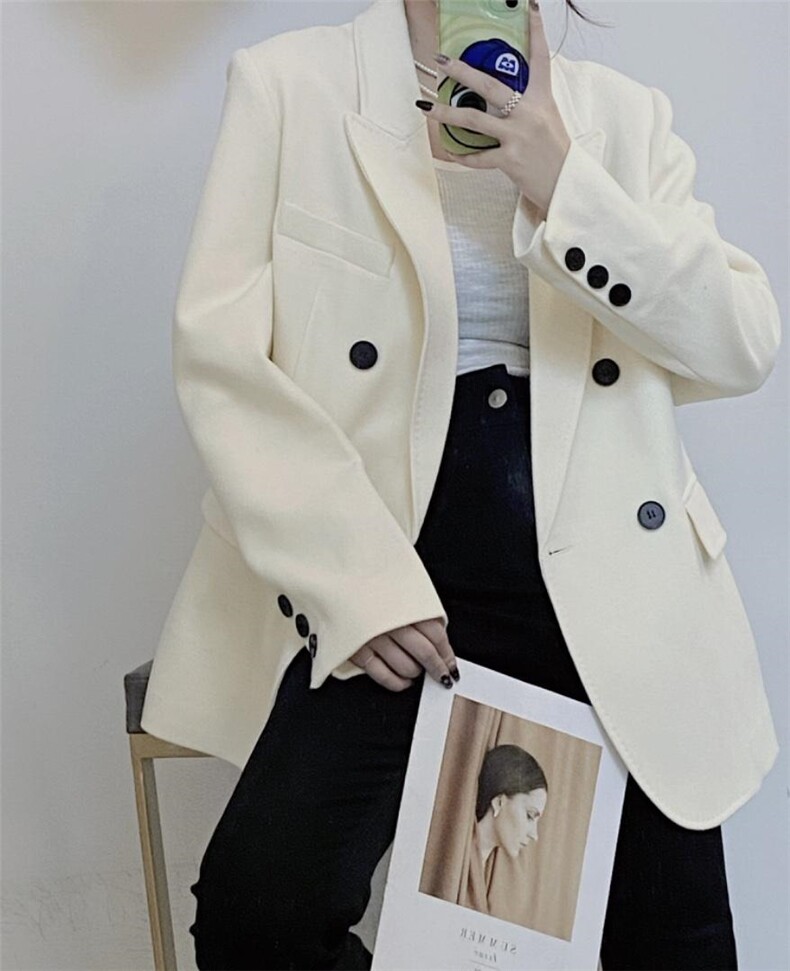 羊毛西装上新，女装西装，麦缇诺