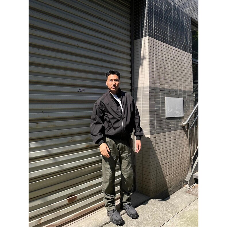 26春装新款美拉德立领飞行夹克boxy廓形休闲百搭外套上衣JK6500,男装夹克,电商A486