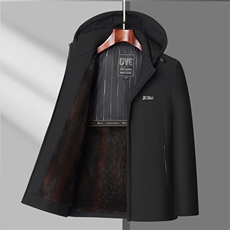 精品货2025男士冬季羽绒棉服中老年加绒加厚派克服男士MY3687-P60，男装棉衣，星座1402-2