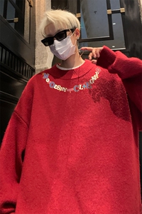 高质量！秋冬季半高领毛衣男士加绒加厚线衣针织衫男DMY544-特P38图片