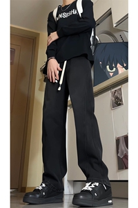 抖音品质牛仔裤百搭直筒裤牛仔裤 K2401-P50图片