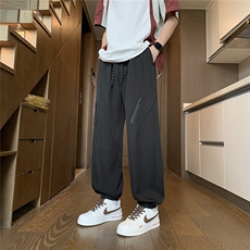 速干凉感冰丝休闲裤K003模特地板92%聚酯纤维8%氨纶(S-5XL)TP23，男装休闲裤，电商A088