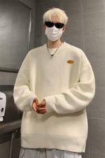高质量！秋冬季半高领毛衣男士加绒加厚线衣针织衫男DMY502-特P38，男装针织衫/毛衣，电商B371