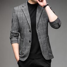 秋季新款西装男西服简约外套西服商务休闲小西装单西，男装西服，电商B360