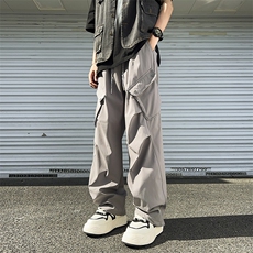 美式潮牌登山工装裤男2024夏季新款直筒休闲阔腿裤现货K7811-P45，男装工装外套，星座512-3