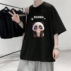 华夫格t恤男短袖男大码五分袖HT73417-P22，男装T恤，电商A040