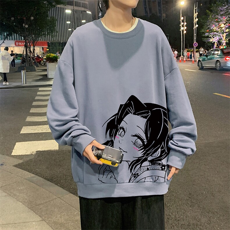 S6153-P28加绒款-P33秋季圆领卫衣男大码韩版宽松长袖外套,男装卫衣,电商A040