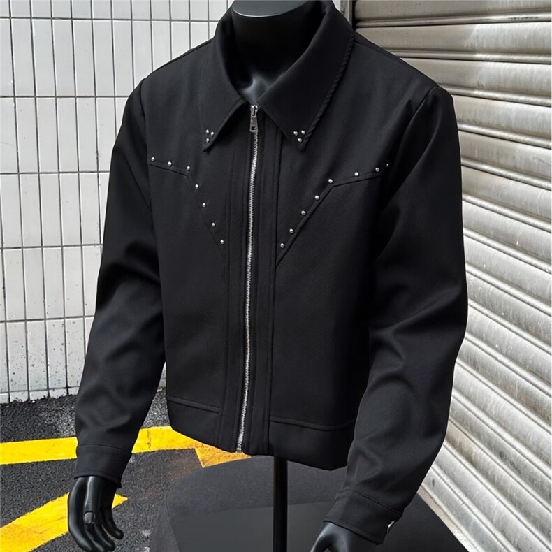 9220-P682025潮牌小众简约伐木工工装夹克,男装夹克,电商B323A
