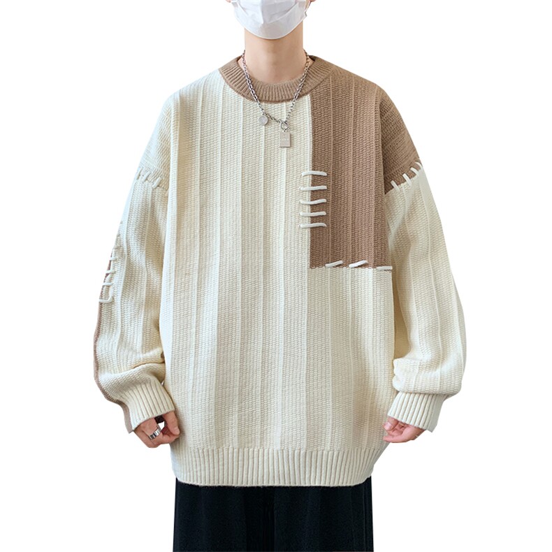 【新品】2025秋冬男士时尚休闲百搭针织毛衣潮流-M117-P45,男装针织衫/毛衣,星座1105-1