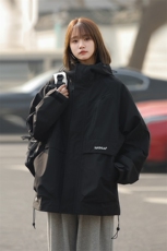 2024春季新款现货户外连帽夹克男冲锋衣外套JK817-P80，男装夹克，星座1204-3