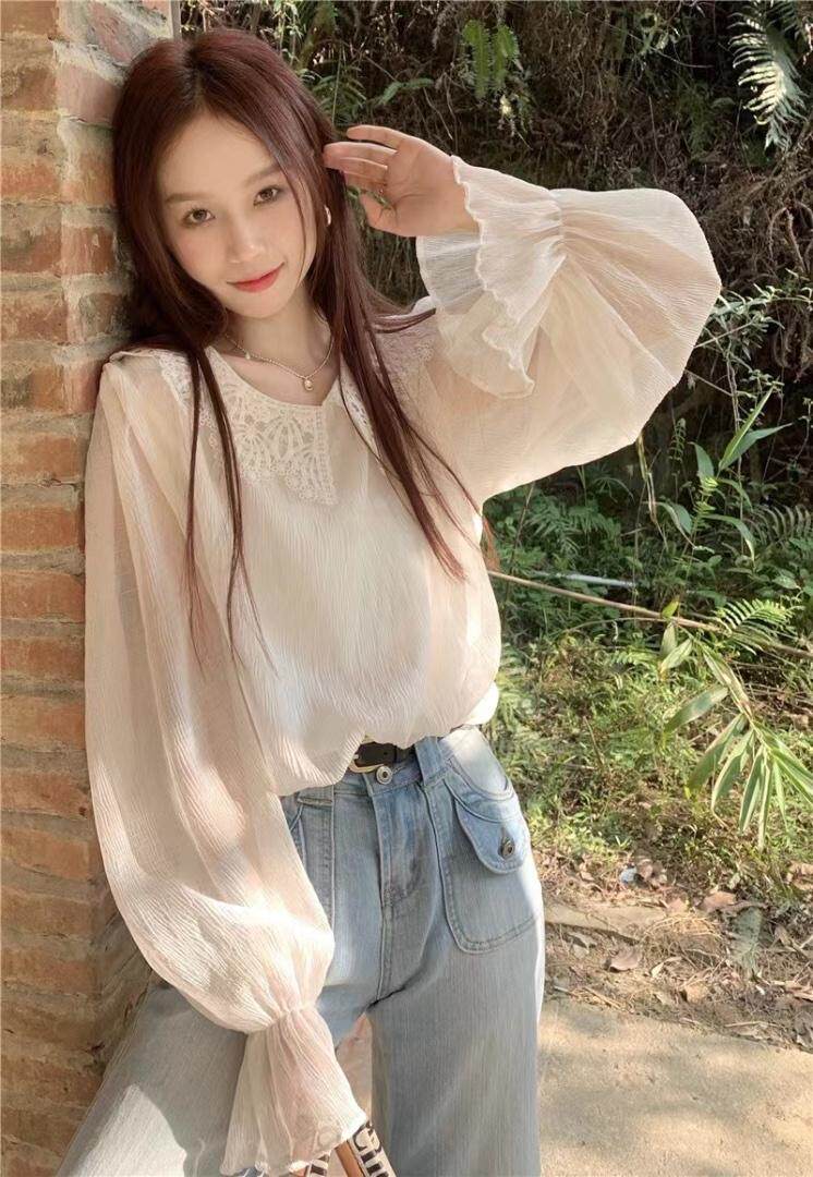 雪纺小衫衬衣，其它，泰靡(2F)