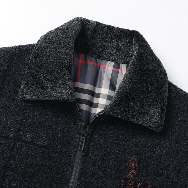 2023新款男士雪尼尔加绒加厚外套男装休闲中年衣服BD111-P145,男装棉衣,星座1105-3