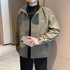 轻熟风夹克上衣外套立领简约JK8401-P95，男装夹克，星座1012-1
