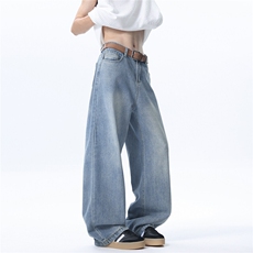 ZX1011-WK53-P5577.8棉12.2再生纤维素纤维9.4聚酯纤维0.6其他，男装牛仔裤，星座B271