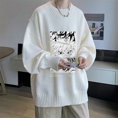 半高领毛衣男士大码针织衫男毛线衣男M18176-P45加绒款-P65，男装针织衫/毛衣，电商A040