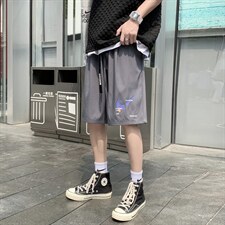 男2023夏新款男装潮流宽松男士五分裤  DK01-特批25图片