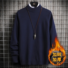 M216-P29加绒加厚保暖毛衣4.5xl-P35，男装针织衫/毛衣，星座1215-1