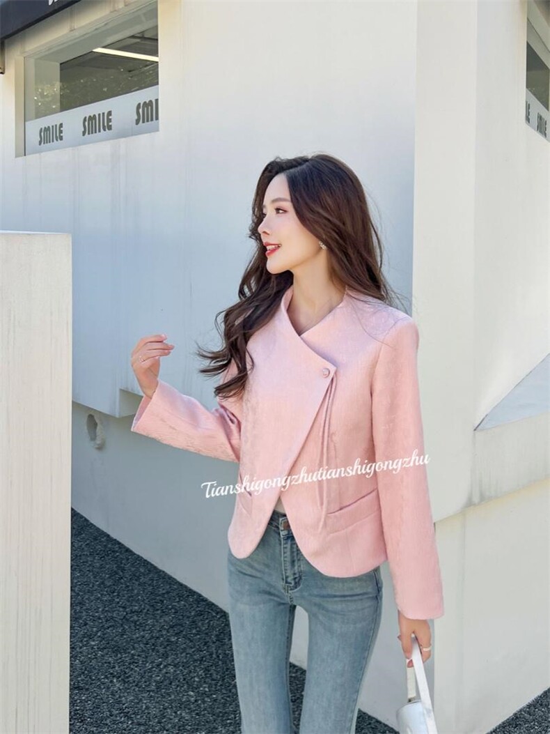 提花刺绣材质风外套，其它，天使公主