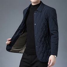 中年男士宽松棉衣服冬季新款爸爸装休闲厚款保暖外套YYM8937-P170，男装棉衣，星座1105-3
