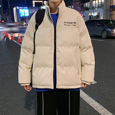 港风2026新品冬季宽松情侣装棉衣棉服冬装加厚外套M2102-P96，男装棉衣，星座717