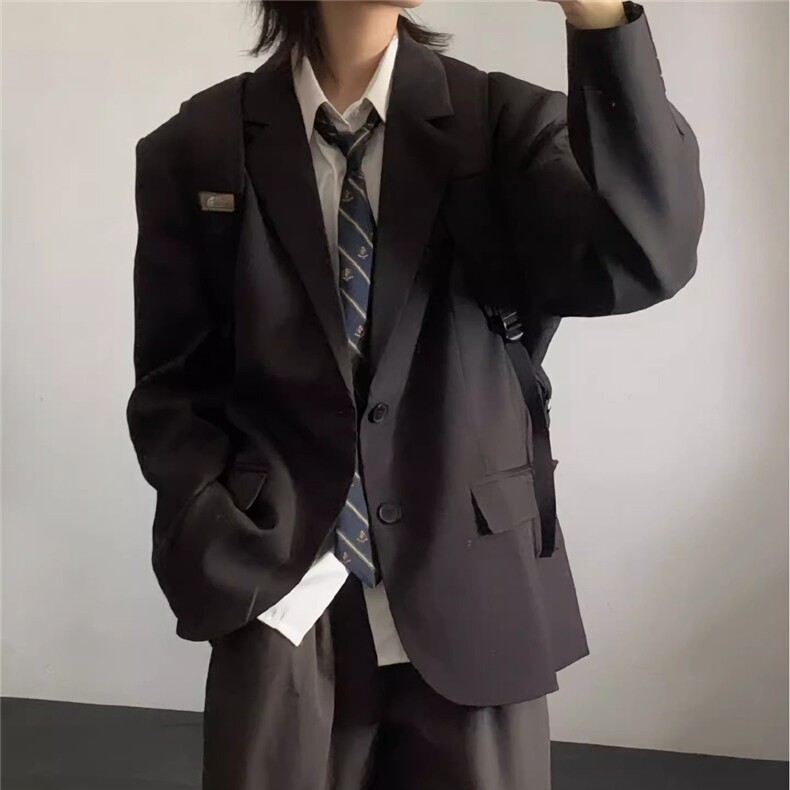 西服韩版修身外套轻熟风帅气商务青少年职业正装小西装男XZ101，男装西服，星座601-1