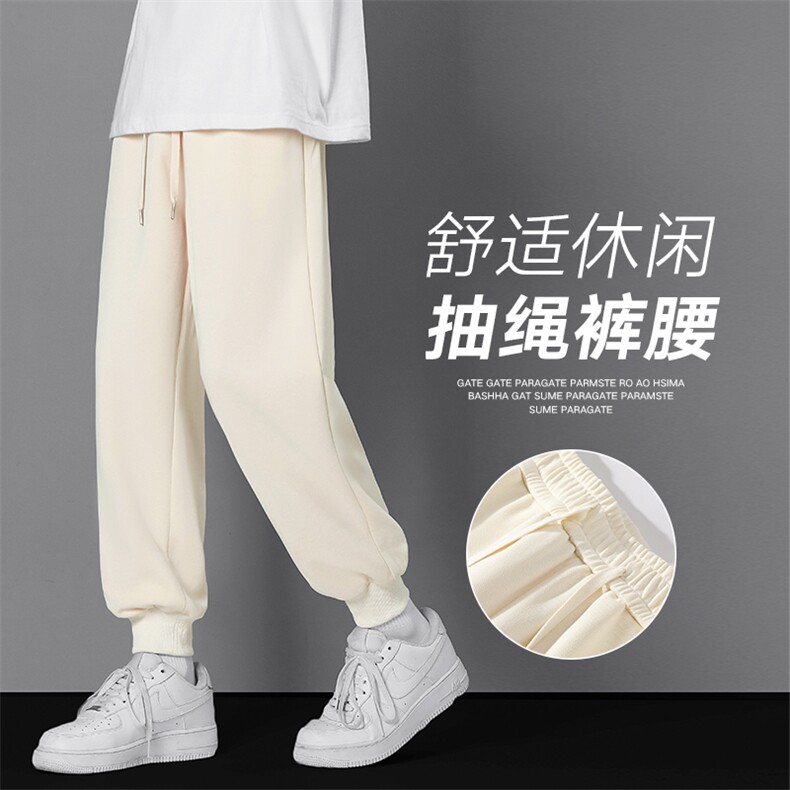 新款男百搭设计感潮流简约顶峰灰墙卫裤CK2303-P31控58图片