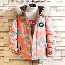 MC49008-P135日系潮衣男大码派克服男工装服外套袄砖墙，男装棉衣，电商A040A