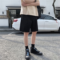K939/P25新夏季港风潮男士宽松五分裤子韩版沙滩纯色休闲大码短裤，男装牛仔裤，电商A141